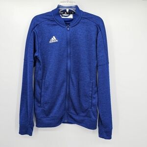Adidas Climalite Blue Track Jacket Mens Size Small